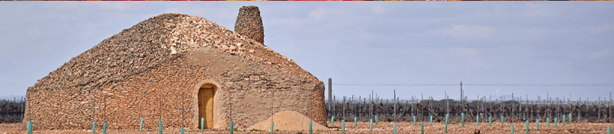 Bombo de tomelloso. Estructura hecha a mano antiguamente.