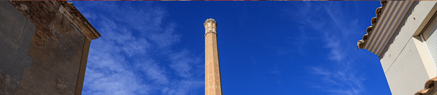 Chimeneas en Tomelloso. Estructura emblemática tomelloso 